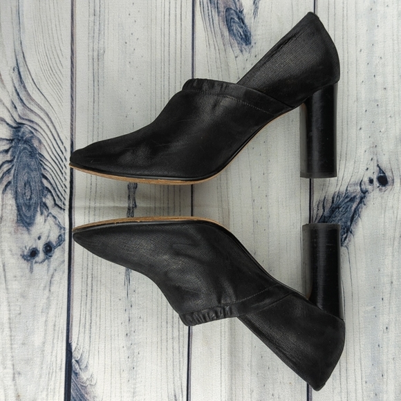 CLARKS BLACK CAREER PUMPS/SHOES SIZE 8M - Picture 5 of 11